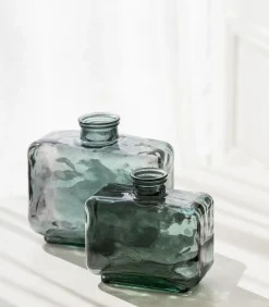 Sale Vaas 28x14,5xH26,5cm groen Sontu Vazen