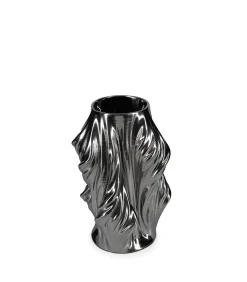 Hot Vaas 20x20xH28,5cm satin Vea Vazen