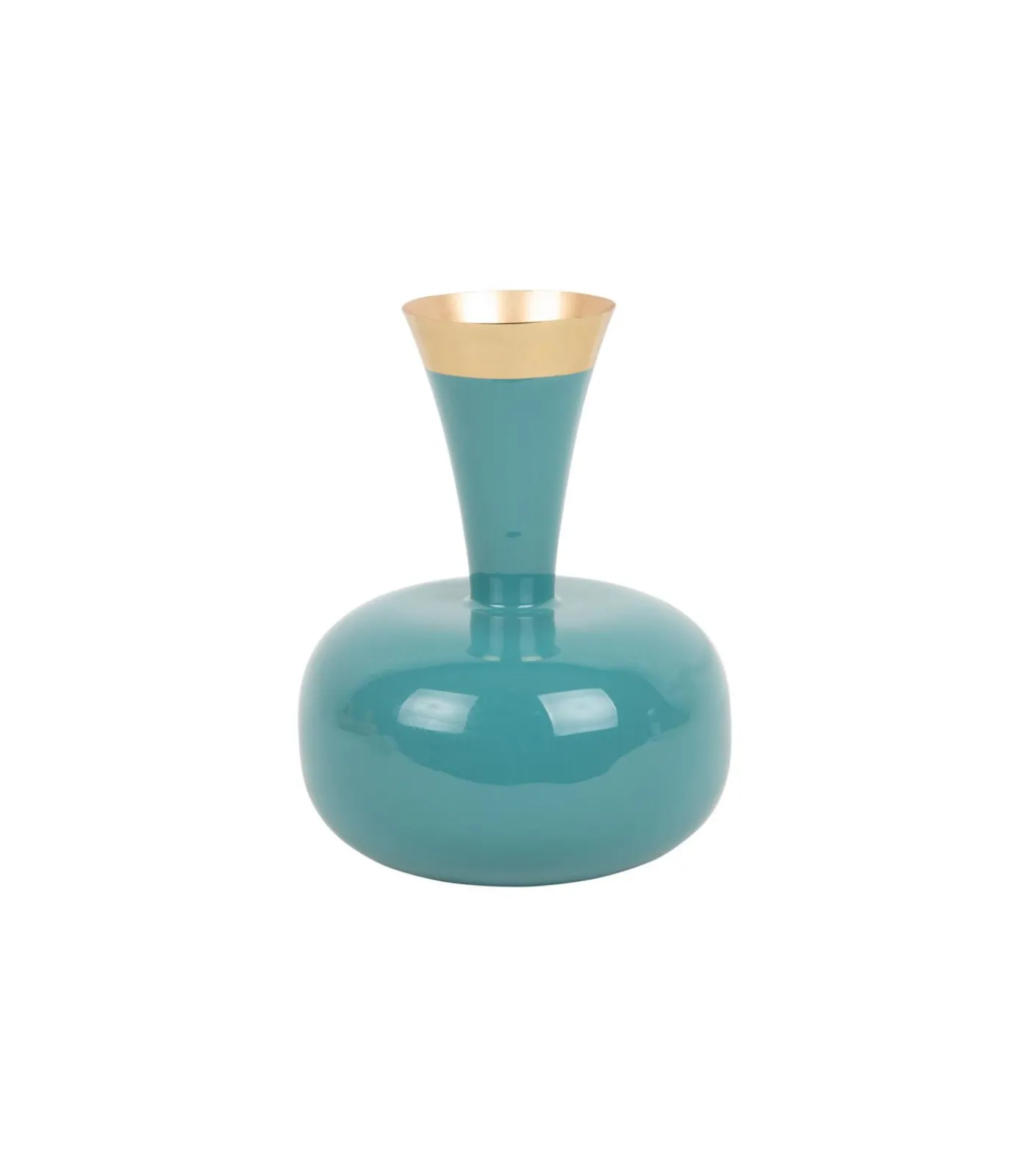 Vaas Yara - Blauw - 17x17x24cm Vazen