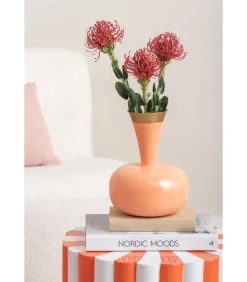 Hot Vaas Yara - Oranje - 17x17x24cm Vazen