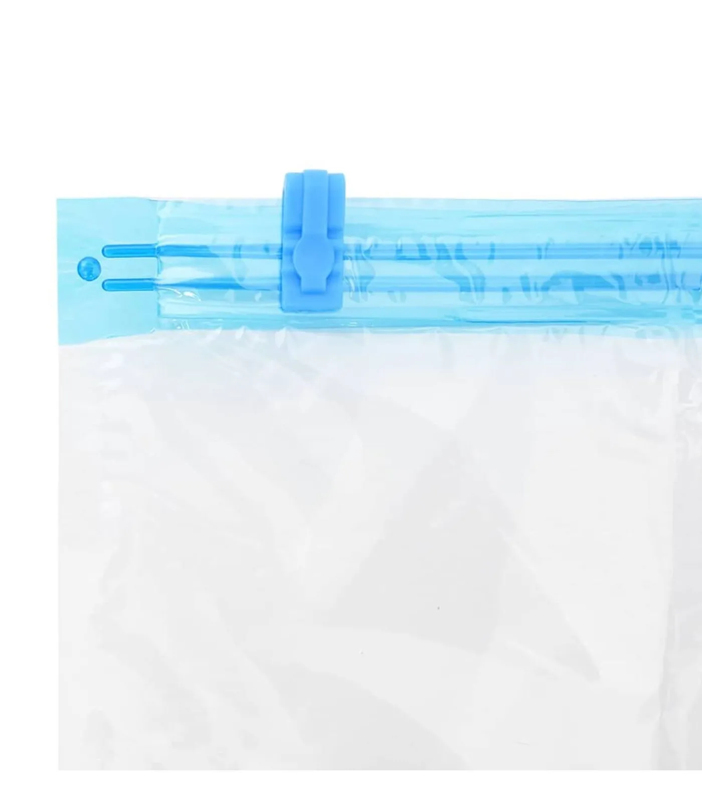 Outlet Vacuüm opbergzakken 10 pcs Transparant en blauw 100 x 80 cm Organiseren