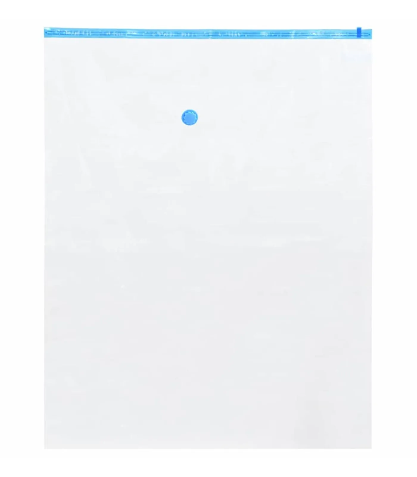 Sale Vacuüm opbergzakken 50 pcs Transparant en blauw 130 x 100 cm Organiseren