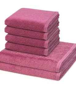 Best Vegan Life - 6-delige handdoekenset Badset