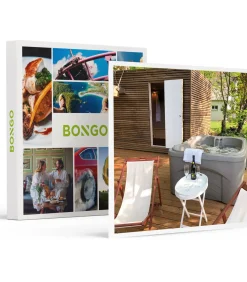 Outlet Verwenmomentje voor 2: sauna en bubbelbad in een bos nabij Brussel - Wellness Geschenken