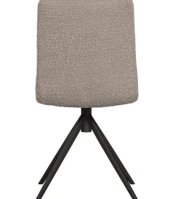 Vinny Draaistoelen - Bouclé - Zand - Set van 6 Stoelen