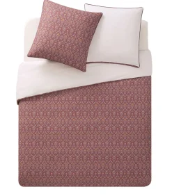 Outlet Virginia - Dekbedovertrek in katoen perkal met print 240x220cm Dekbedovertrekken