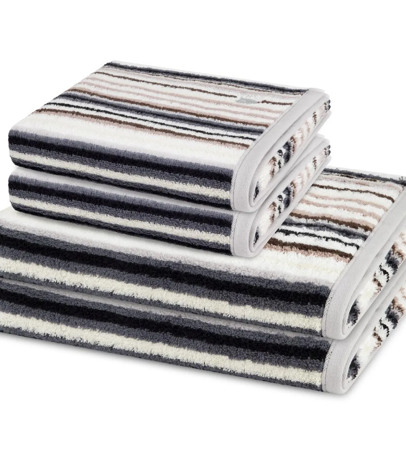 Online Vita - 4-delige handdoeken set Badset