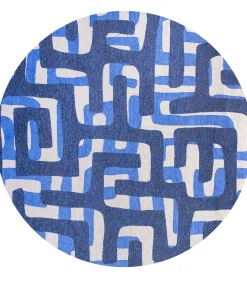 Vlak geweven woonkamer- en slaapkamerkleed LINES Tapijten