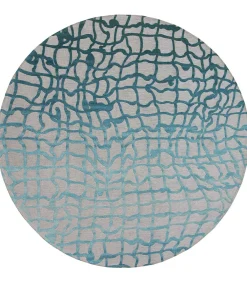 Outlet Vlak geweven woonkamer- en slaapkamerkleed INDIGO Tapijten