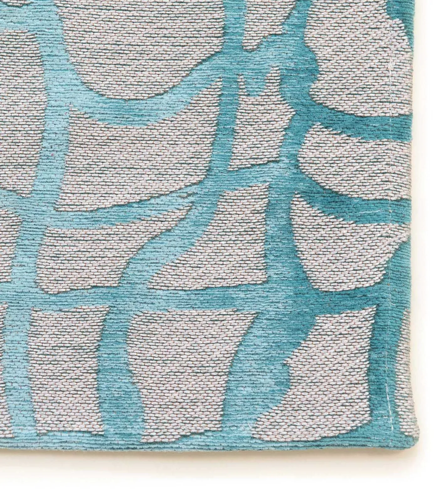 Outlet Vlak geweven woonkamer- en slaapkamerkleed INDIGO Tapijten