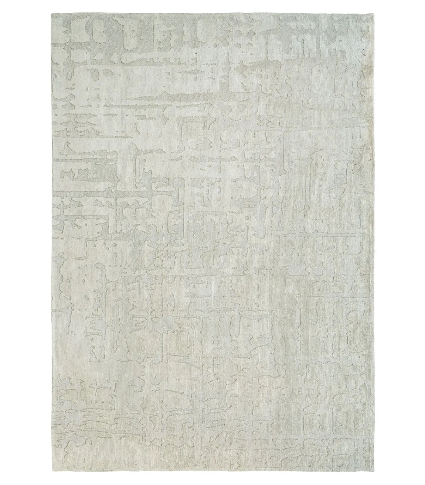 Outlet Vlak geweven woonkamer- en slaapkamerkleed DULL BEIGE Tapijten