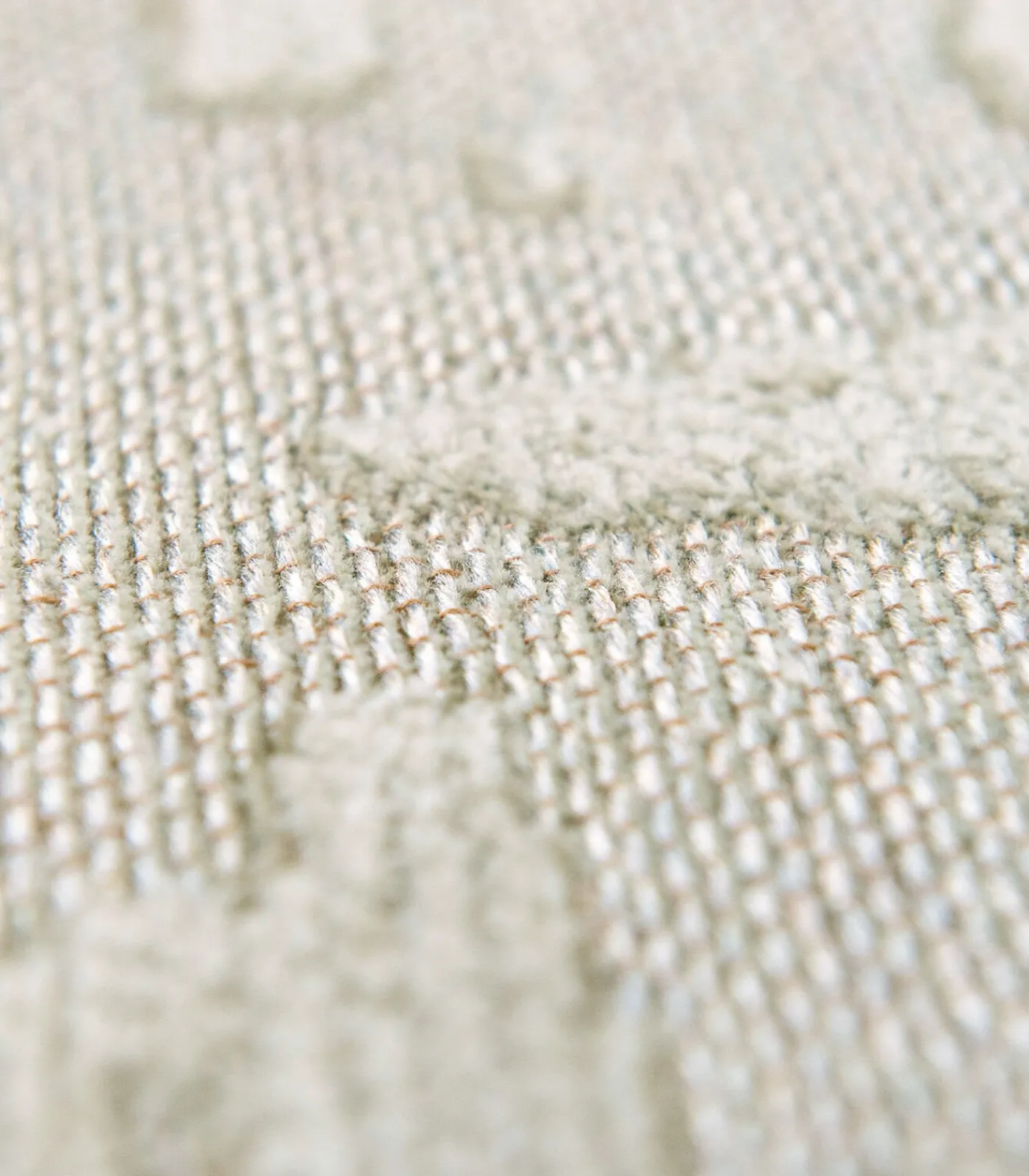 Outlet Vlak geweven woonkamer- en slaapkamerkleed DULL BEIGE Tapijten