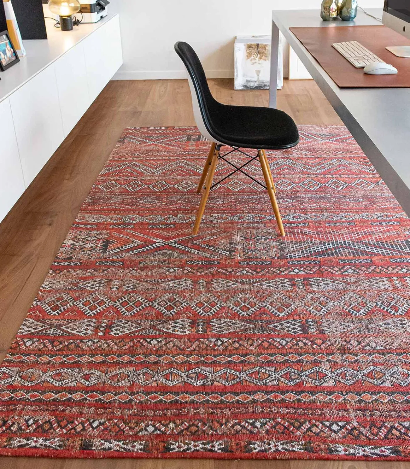 Clearance Vlak geweven woonkamer- en slaapkamerkleed RABAT Tapijten