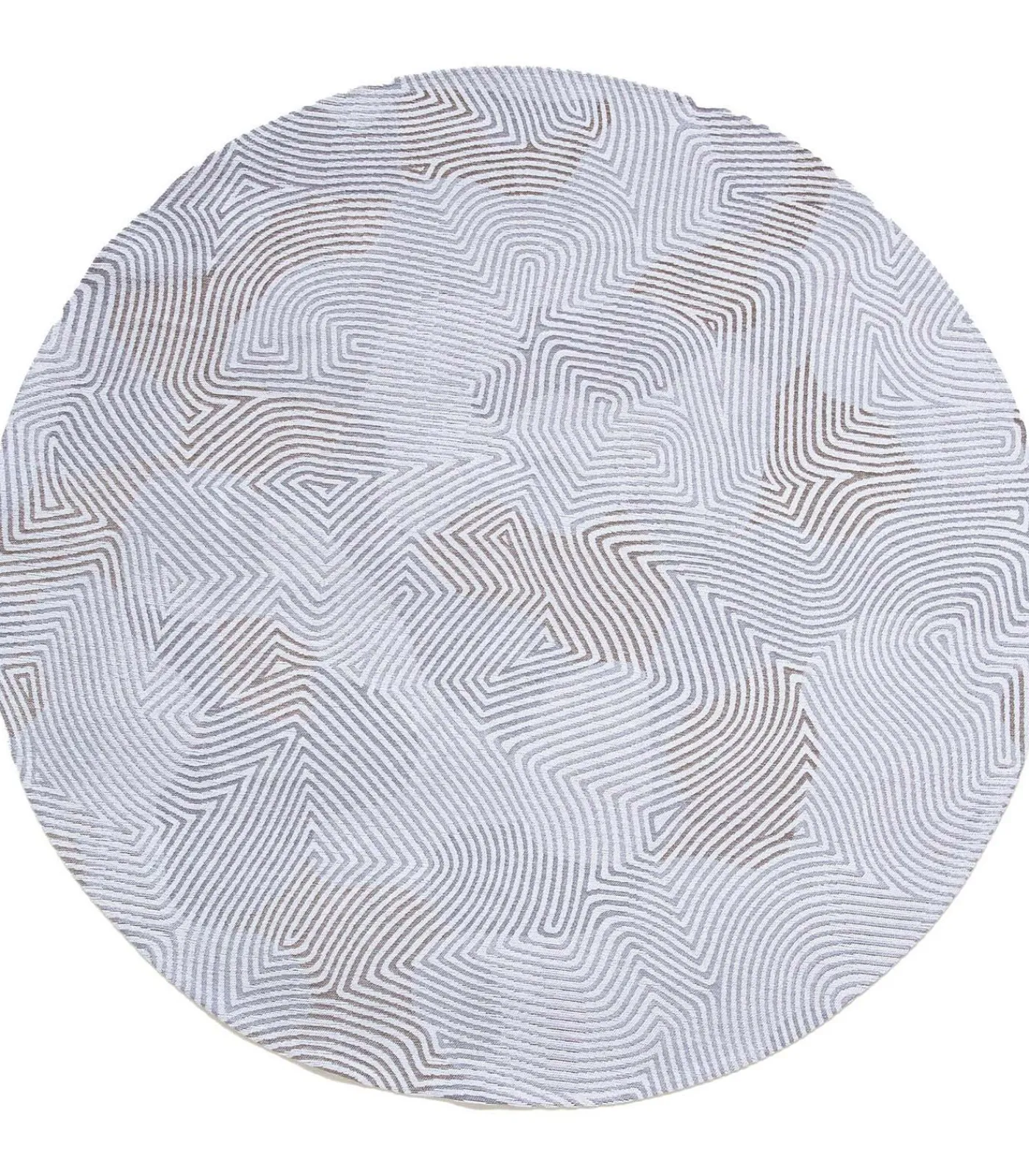 Discount Vlak geweven woonkamer- en slaapkamerkleed WHITE HORIZON Tapijten