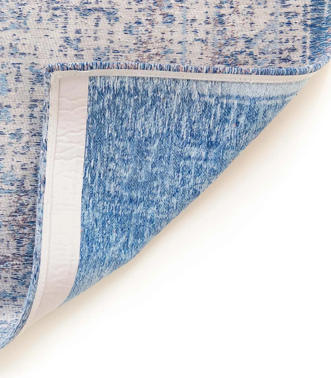 Clearance Vlak geweven woonkamer- en slaapkamerkleed DENIM Tapijten