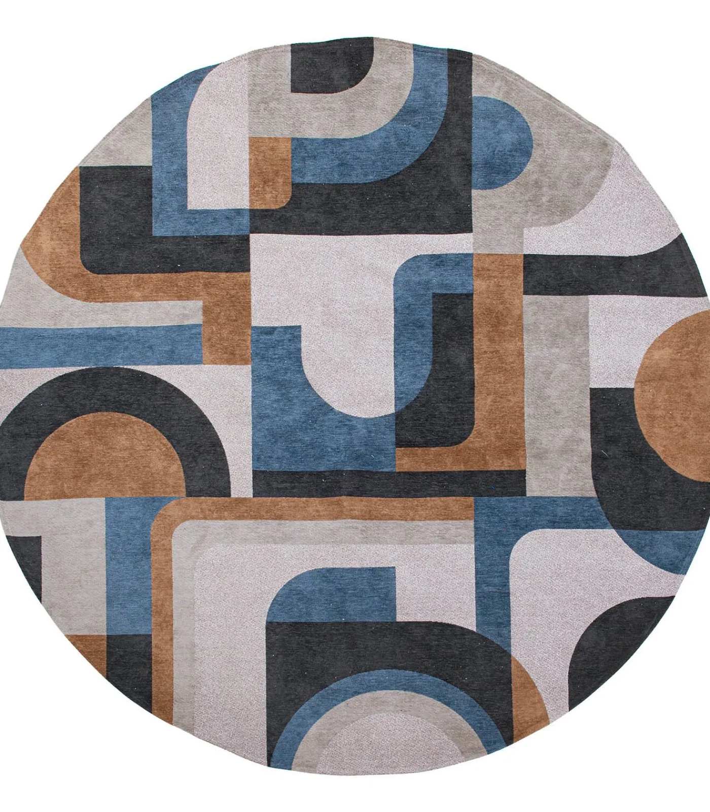 Online Vlak geweven woonkamer- en slaapkamerkleed BLUE MUSHROOM Tapijten