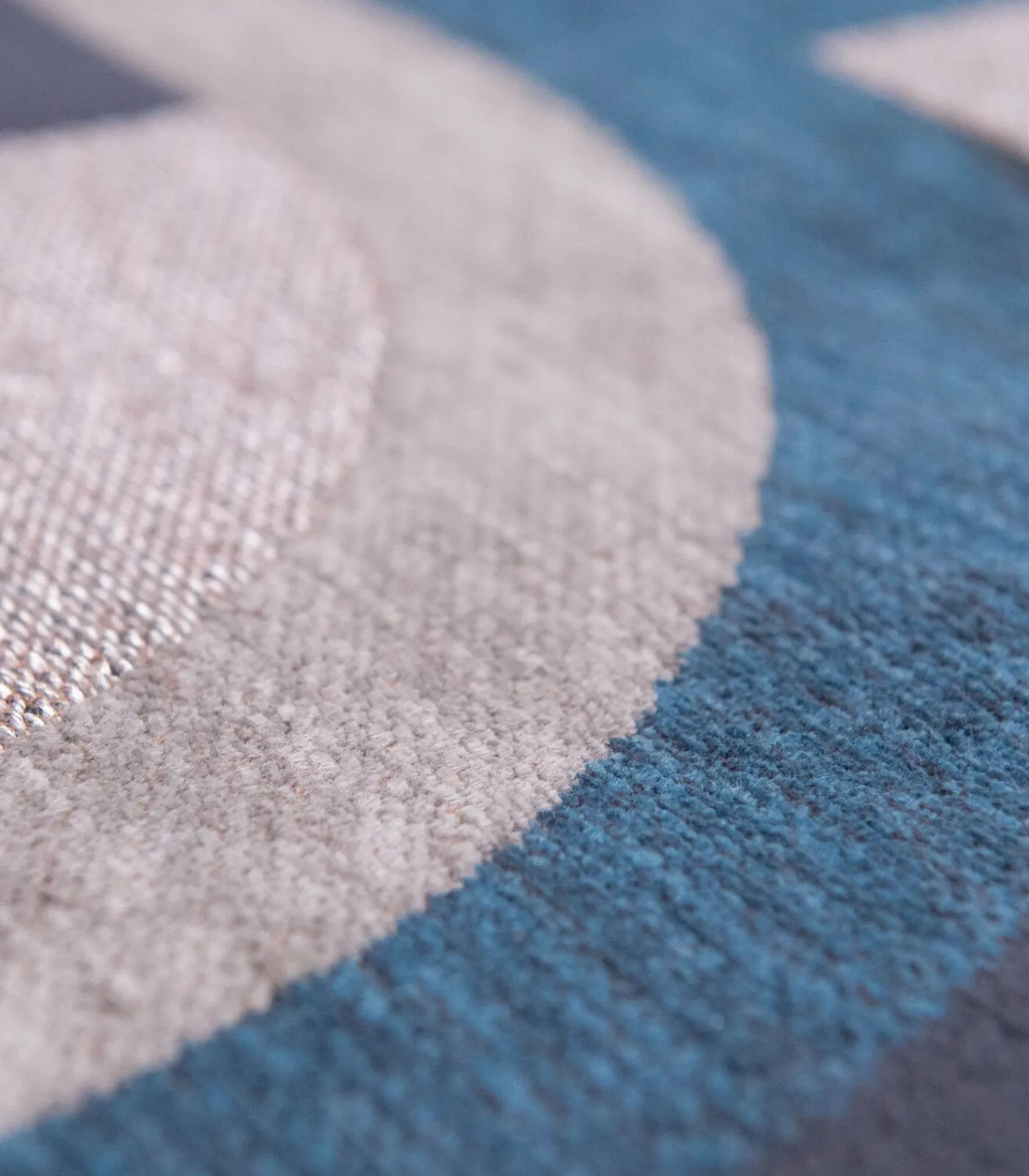 Online Vlak geweven woonkamer- en slaapkamerkleed BLUE MUSHROOM Tapijten