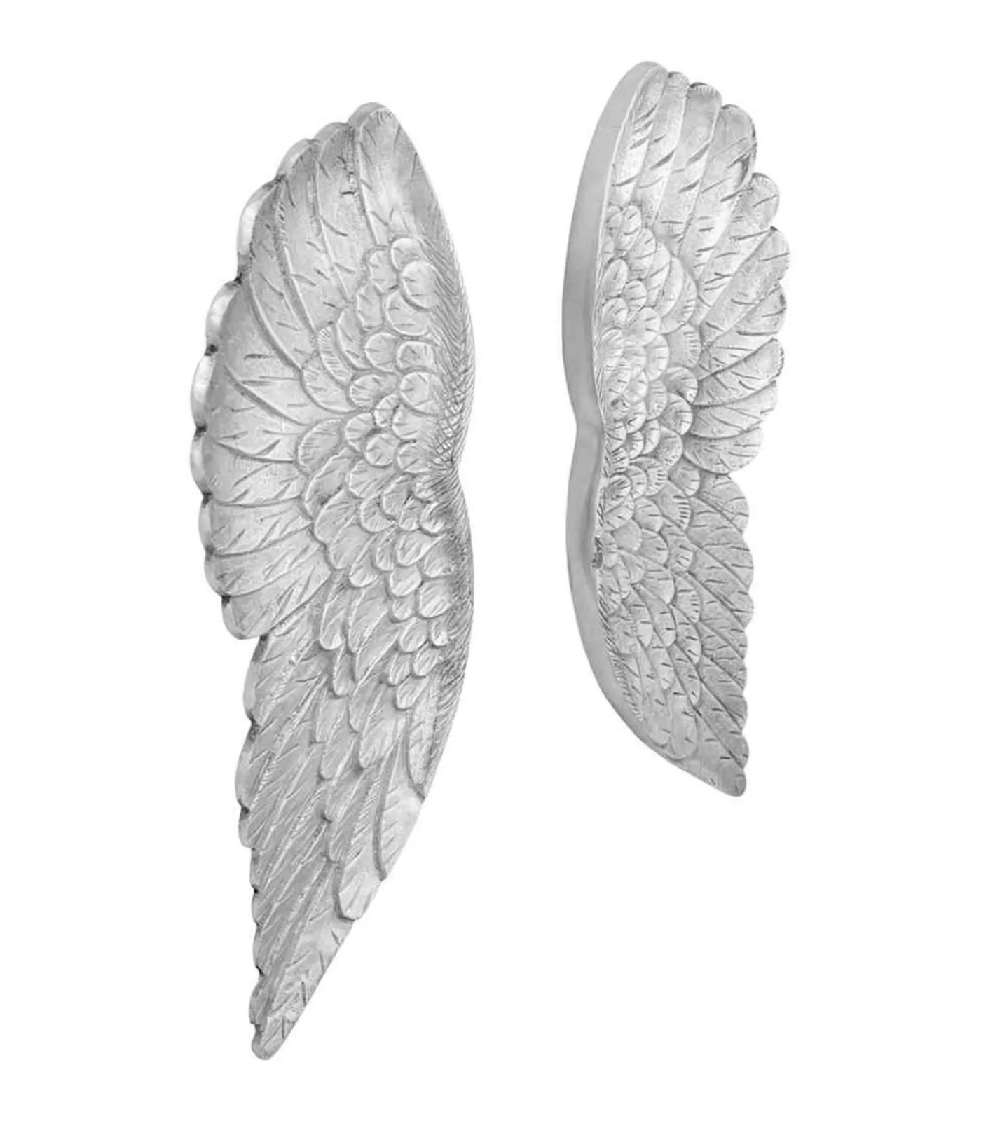 Best Vleugelen beeld Zilver 17 x 5 x 59 cm Aluminium Decoratie