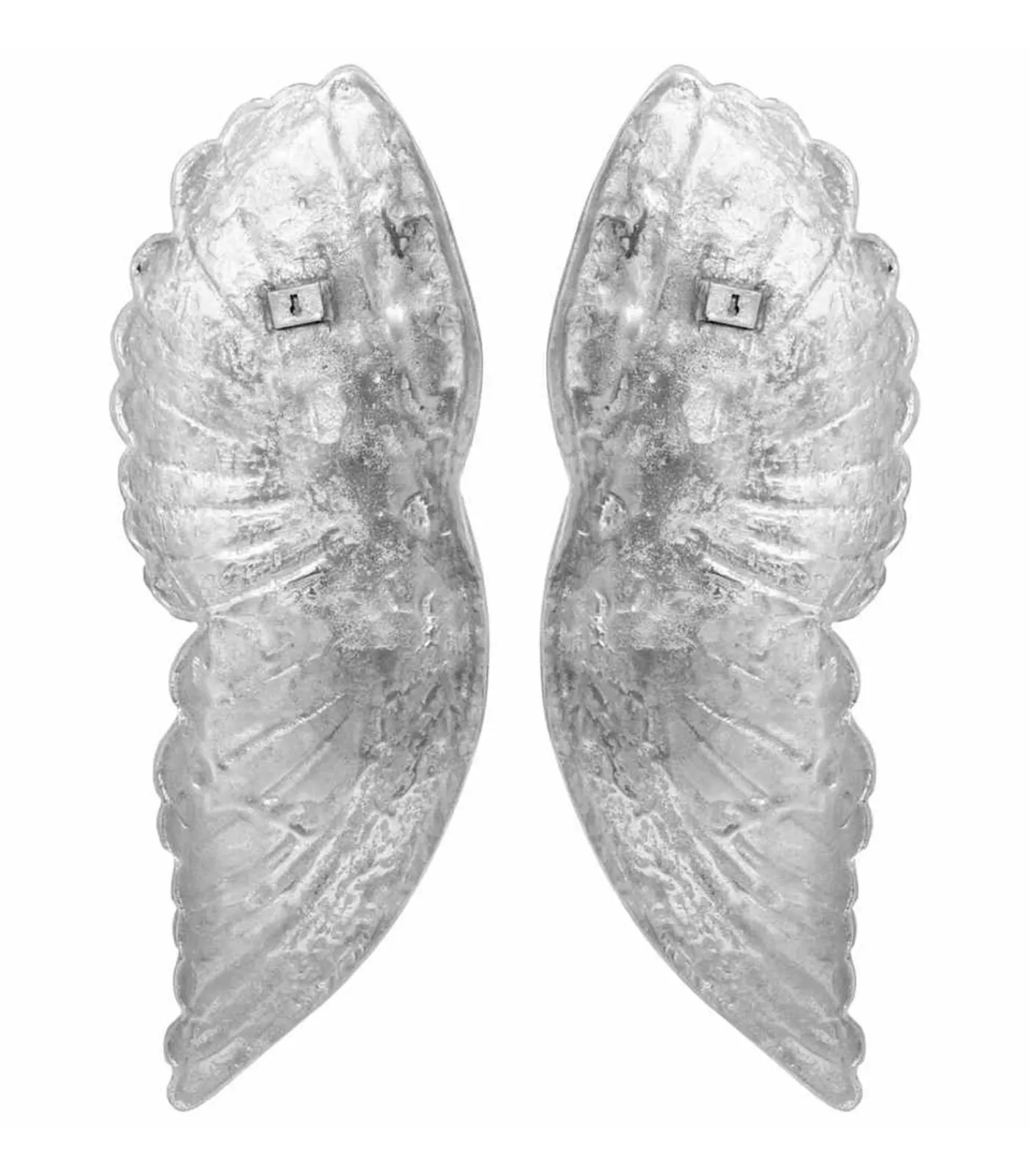 Best Vleugelen beeld Zilver 17 x 5 x 59 cm Aluminium Decoratie