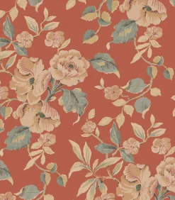 Vliesbehang Alyworth Trail Bruin Wanddecoratie