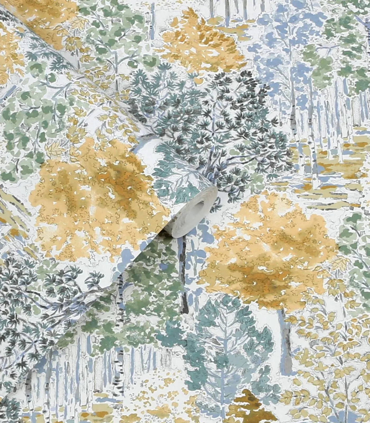 Sale Vliesbehang Bernwood Geel Wanddecoratie