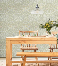 New Vliesbehang Blackthorn Sage Wanddecoratie