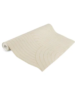 New Vliesbehang Broom bow flax Wanddecoratie