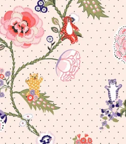 Vliesbehang Catnip Neutral Wanddecoratie