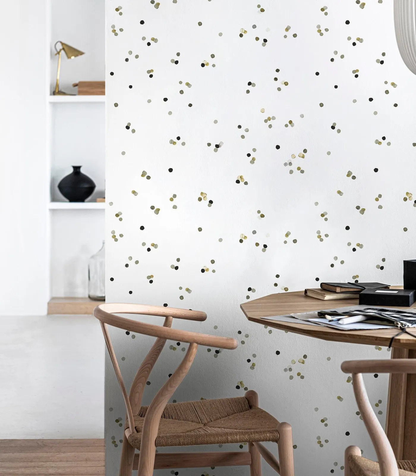 Online Vliesbehang Confetti Wanddecoratie