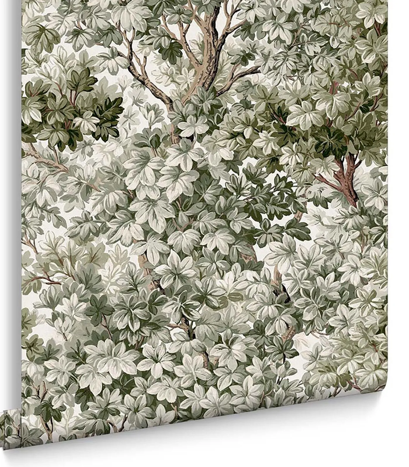 Best Vliesbehang Coppice Sage Wanddecoratie