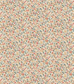 Sale Vliesbehang Devons Grove Oranje Wanddecoratie