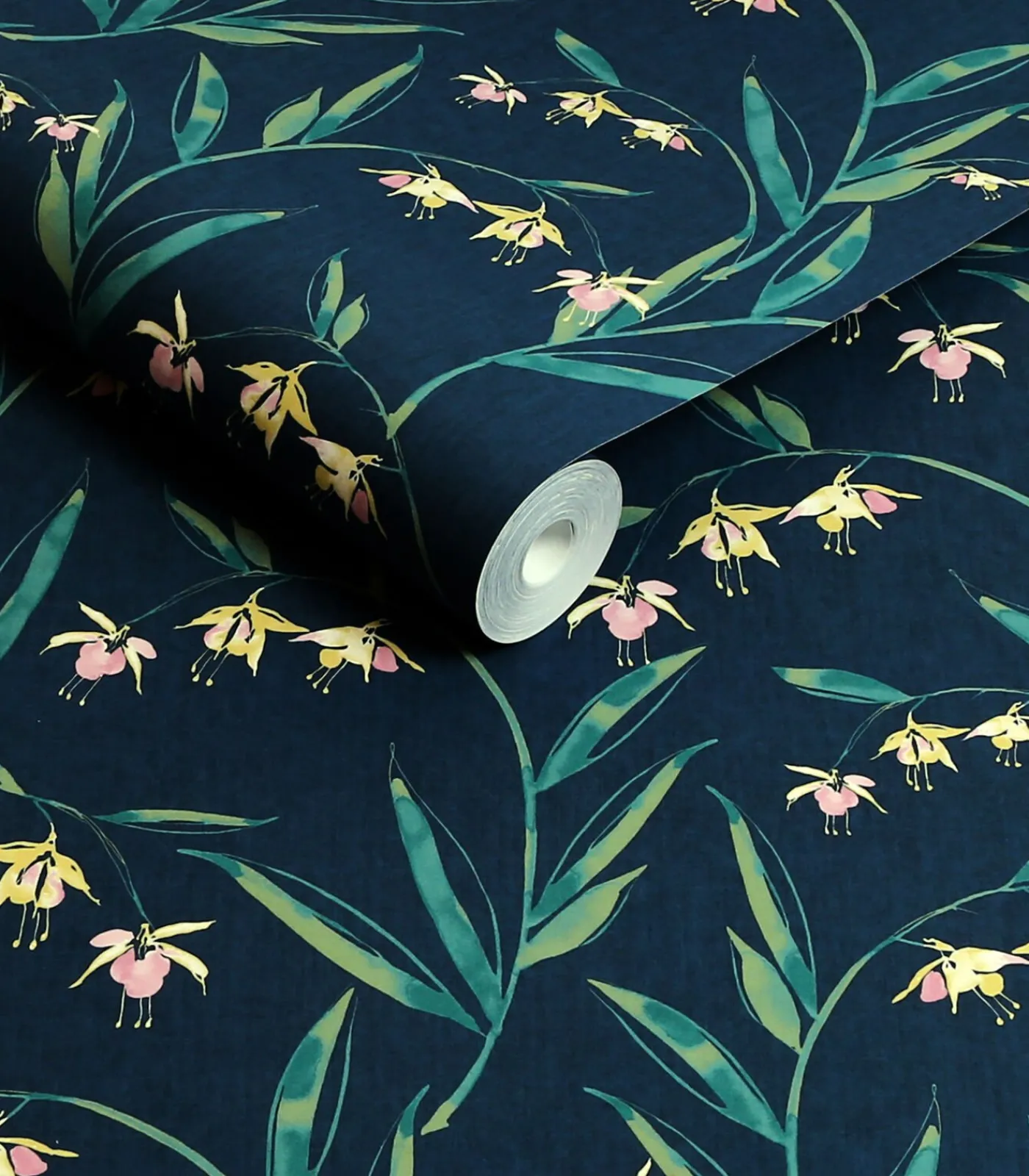 Online Vliesbehang Fulwell Fuchsia Wanddecoratie