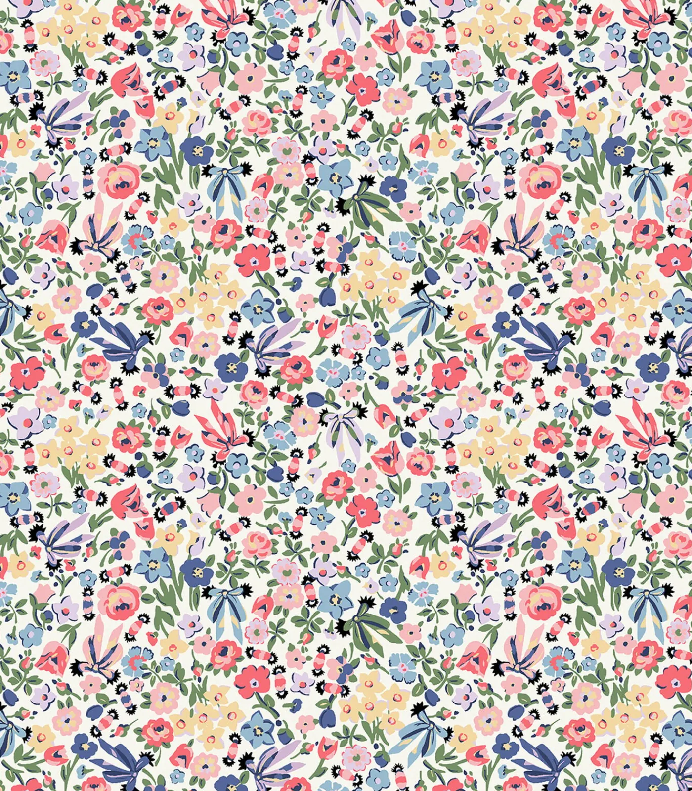 Hot Vliesbehang Harmony Ditsy Day Wanddecoratie