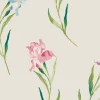 Clearance Vliesbehang Hawling Irises Naturel Wanddecoratie