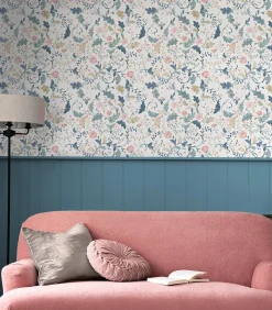 Discount Vliesbehang Litton Dusky Seaspray Wanddecoratie