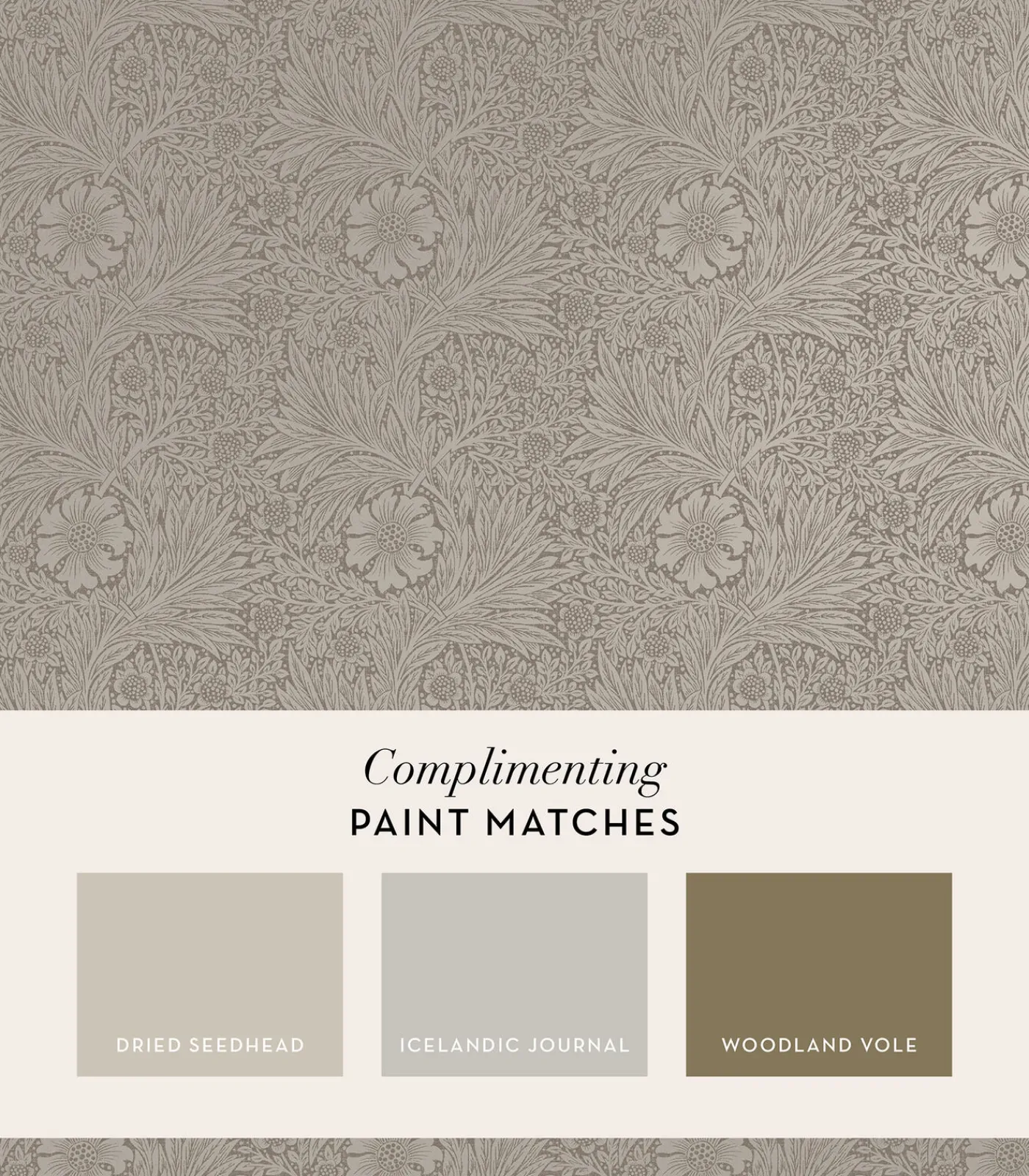 Outlet Vliesbehang Marigold Fibrous Neutral Wanddecoratie