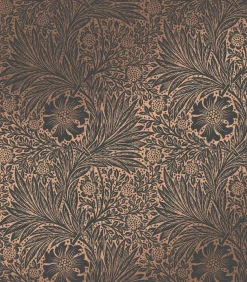 Outlet Vliesbehang Marigold Fibrous Charcoal Wanddecoratie