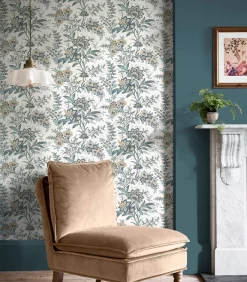 Clearance Vliesbehang Marlbrook Pale Linen Wanddecoratie