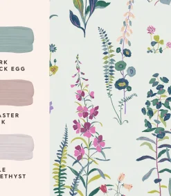 Vliesbehang Meadowvale Sprigs Wanddecoratie