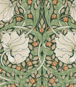Sale Vliesbehang Pimpernel Green Wanddecoratie