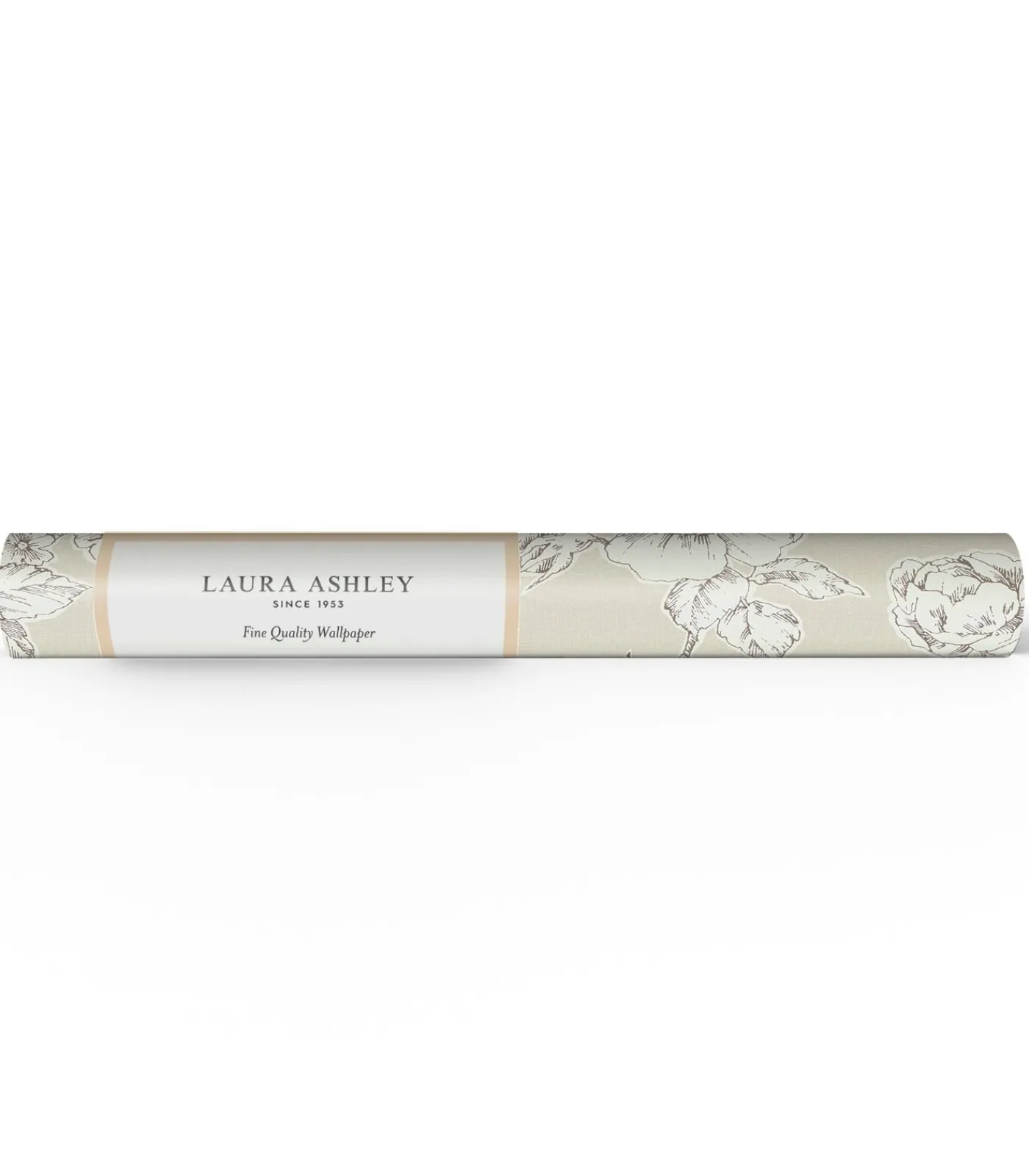 Hot Vliesbehang Pollington Roses Naturel Wanddecoratie