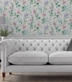 Vliesbehang Poppy Meadow Wanddecoratie