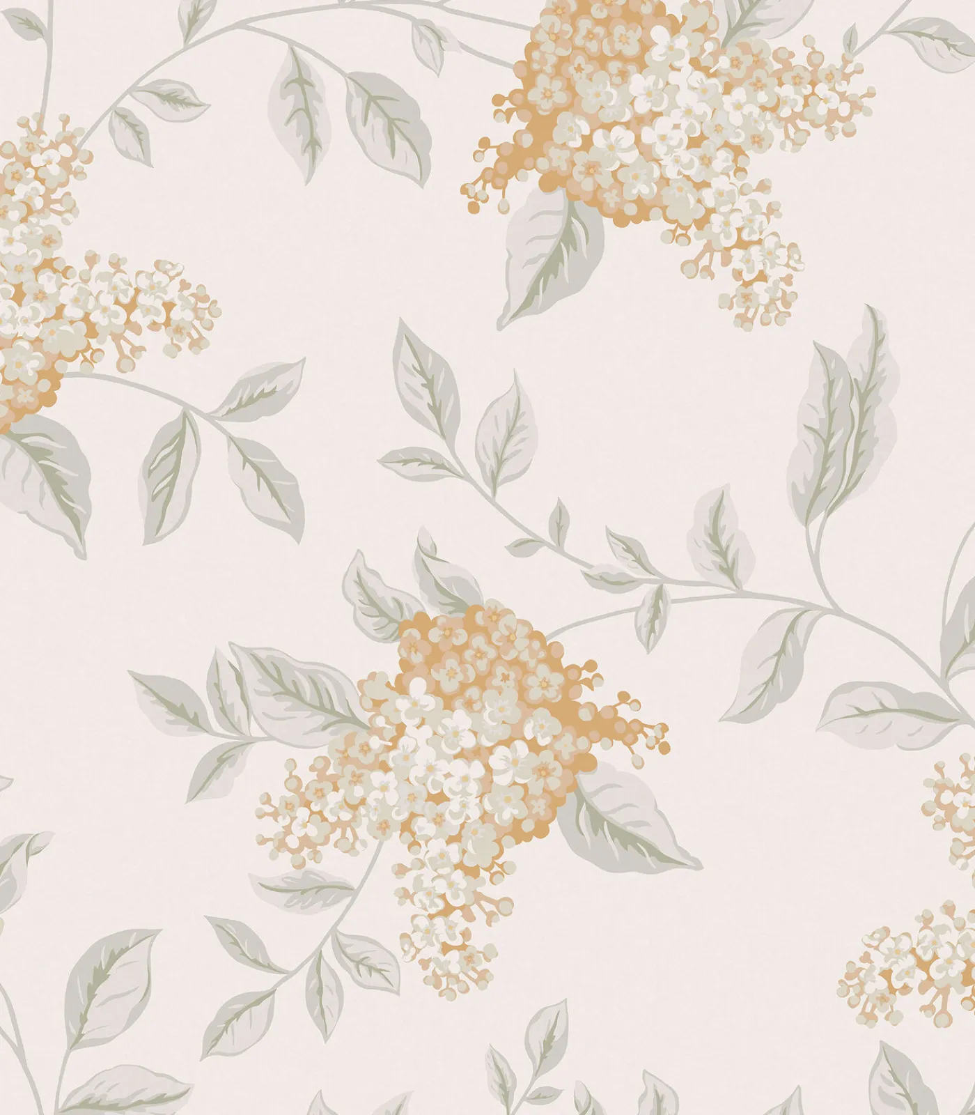 New Vliesbehang Portland Oranje Wanddecoratie