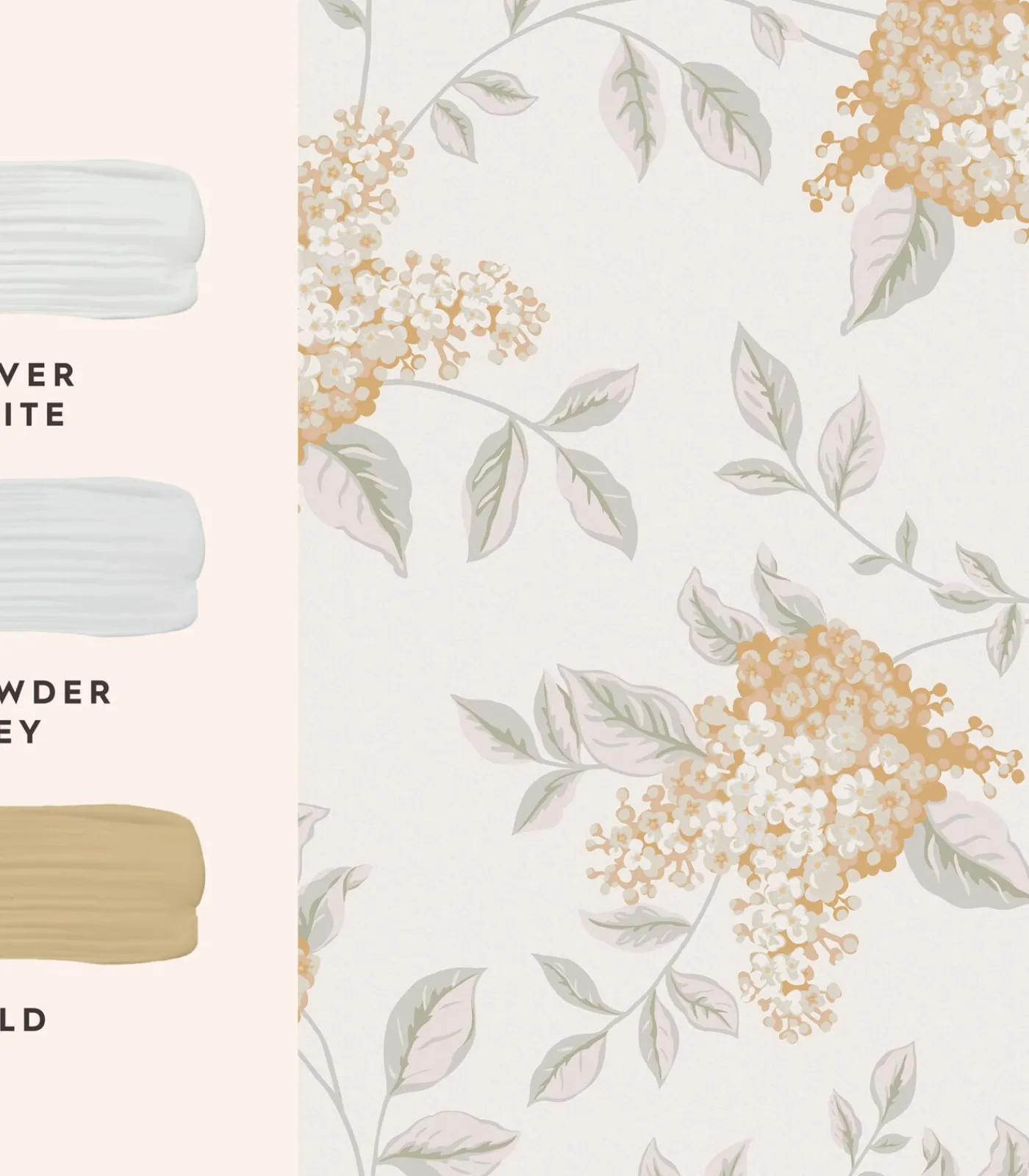 New Vliesbehang Portland Oranje Wanddecoratie