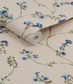 Clearance Vliesbehang Robey Cottage Floral Wanddecoratie