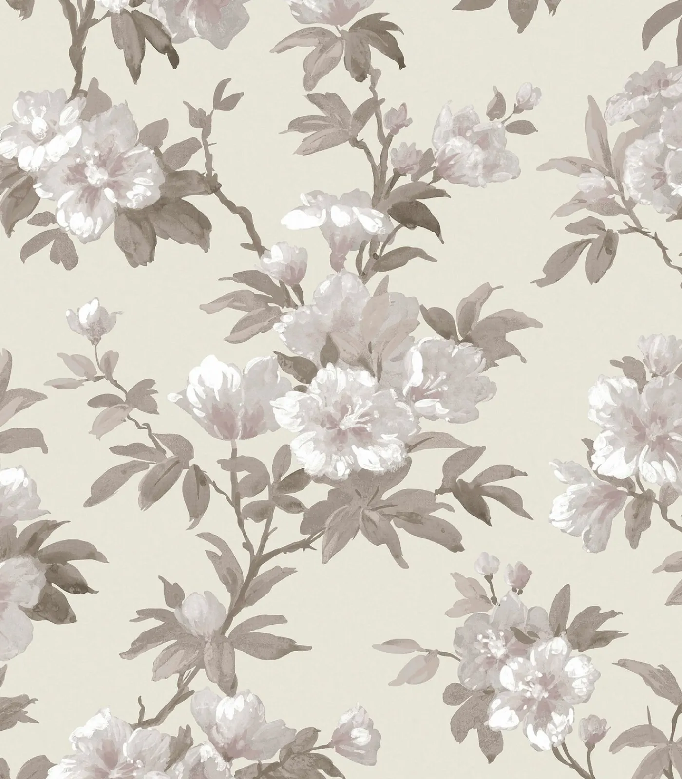 New Vliesbehang Rosamund Naturel Wanddecoratie