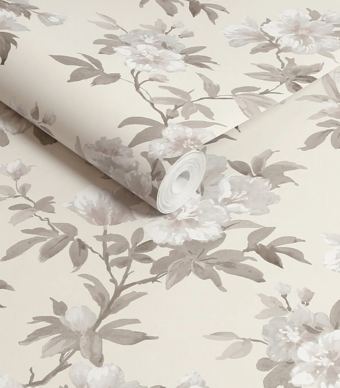 New Vliesbehang Rosamund Naturel Wanddecoratie