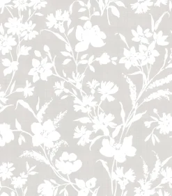 Sale Vliesbehang RYE DOVE GREY Wanddecoratie