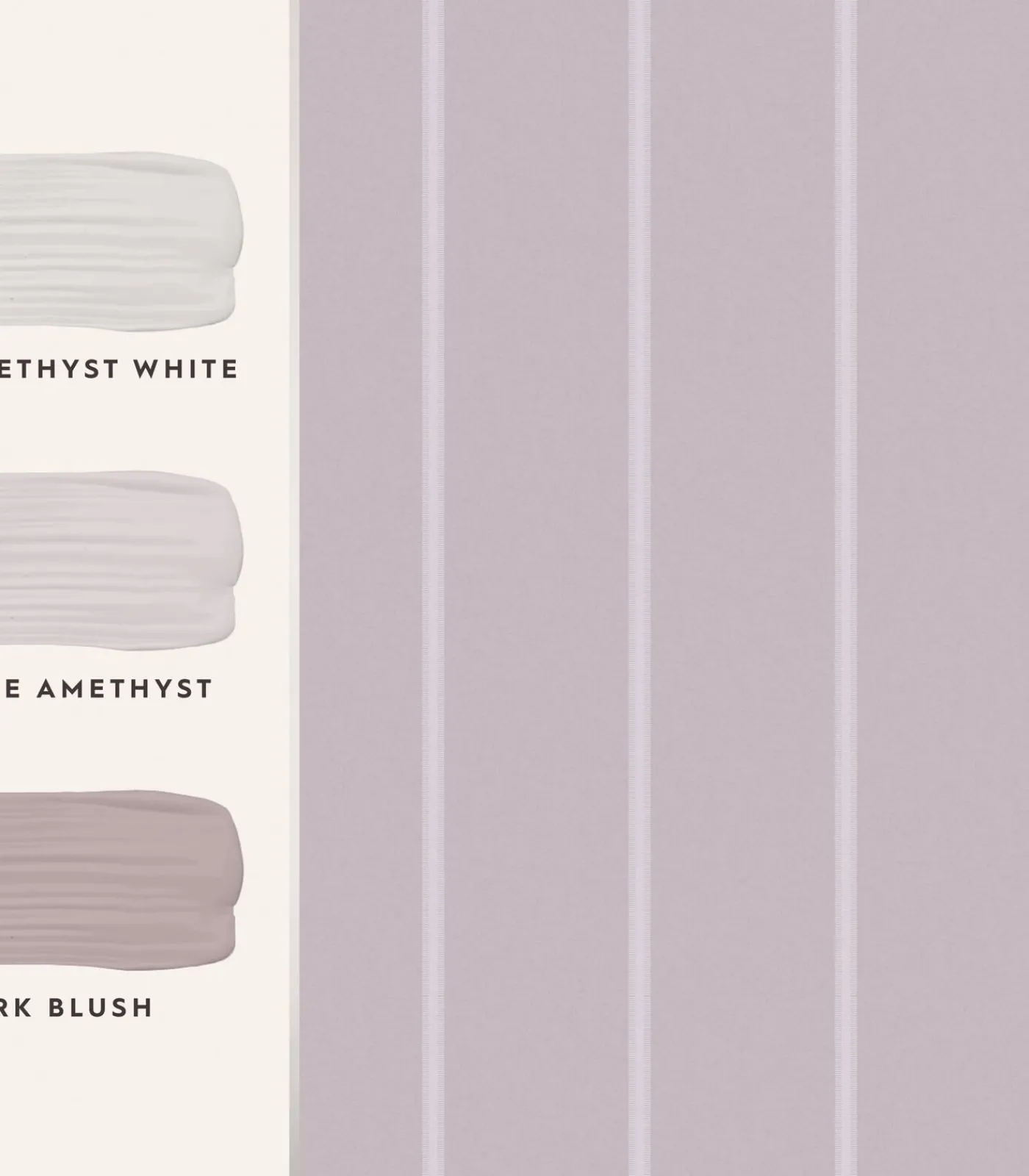 Outlet Vliesbehang Saltram Stripe Pale Amethyst Wanddecoratie