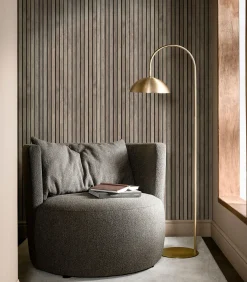 Online Vliesbehang Wood Wall Wanddecoratie